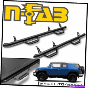 サイドステップ N-Fab Nerfバーホイールからホイールステップバーフィット2007-2014トヨタFJクルーザー N-FAB Nerf Bars Wheel t