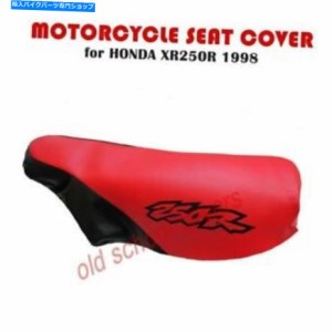 シート オートバイシートカバーフィットXR250R XR 250 Rホンダ1998モデルレッド＆ブラック MOTORCYCLE SEAT COVER fits XR250R X