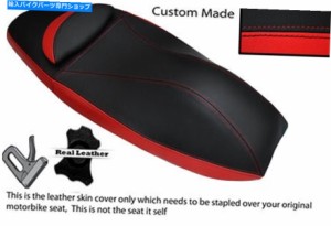 シート レッド＆ブラックカスタムフィットホンダPCX 125 10-13デュアルレザーシートカバー RED & BLACK CUSTOM FITS HONDA PCX 1