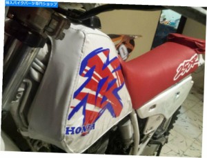 シート タンクカバー＆シートカバーXR 250R XR250R XR250 95レッドブループレミアム速い船積み Tank Cover & seat cover xr 250r