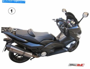 シート ヤマハT - MAX 500/530（08-11）のシートカバー（08-11） Seat covers for Yamaha T-max 500/530 (08-11) WITH PRINTED L