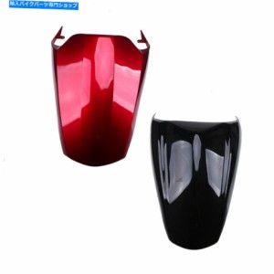 シート オートバイリアサイドシートカバーブラック/赤ABSフィット川崎忍者ZX14R 2012-2020 Motorcycle Rear Side Seat Cover Bla