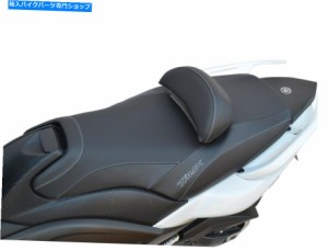 シート YAMAHA T-MAX 500 '08 -'11 / T-MAX 530 '12 -'16シートカバーブラックグレーステッチウィット Yamaha T-Max 500 '08-'11