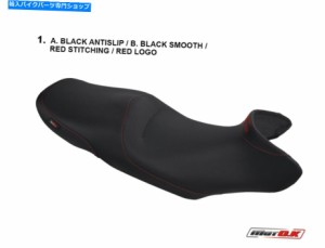 シート Moto Guzzi Breva 1100 Motok Seat Coverカスタムカラー/ロゴ/ステッチ Moto Guzzi Breva 1100 MotoK Seat Cover Custom 