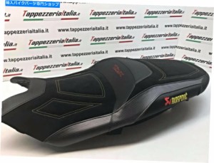 シート Yamaha T-Max Tmax 530 17-20 Tappezzeria Italia快適な泡シートカバーAkrapovic Yamaha T-max Tmax 530 17-20 Tappezzer