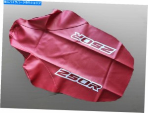 サスペンション シートカバーXR250 XR 250 XR250Rデザイン2000赤プレミアム高速送料無料 Seat cover xr250 xr 250 xr250r design