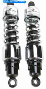 サスペンション プログレッシブサスペンション412シリーズ13in。衝撃 - Chrome 412-4404C 77-8593 Progressive Suspension 412 S