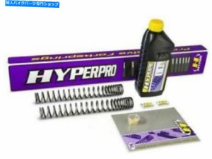 サスペンション Hyperproプログレッシブフロントフォークスプリングキット川崎Z1000 03-06 Hyperpro Progressive Front Fork Spr