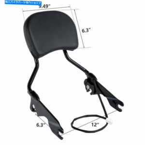 シーシーバー グロスの取り外し可能なSissy Bar直立赤いブレーキライトフィット14-21 Gloss Detachable Sissy Bar Upright Red B