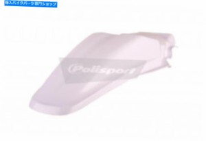 リアフェンダー PolisportリアフェンダーホワイトKawasaki KX85 KX100 2001-2013 8560400011 Polisport Rear Fender White KAWAS