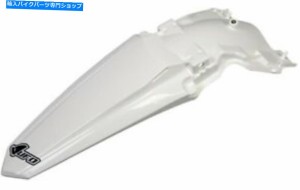 リアフェンダー 川崎のためのUFOリアフェンダーホワイト川崎KX450F 2019 KA04749047 UFO Rear Fender White Kawasaki KX450F 201