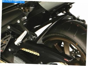 リアフェンダー 川崎ZZR1400＆ZX-14R 06-2011グロスブラック＆シルバーメッシュリアハーガーPowerbro Kawasaki ZZR1400 & ZX-14R