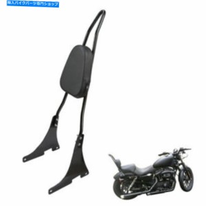 バックレスト ハーリースポーツスター883 1200 XL1200X / V XL883NのためのSissy Bar旅客の背もたれのパッド Sissy Bar Passenge