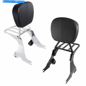 バックレスト 背もたれのSissy Bar荷物ラックフィットハーレースポーツスターアイロン883 XL883N 04-21 Backrest Sissy Bar Lugg