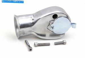 キャブレター TT S＆S / OKO SHORTYキャブレターエアスニットポリッシュ合金 TT S&S/OKO Shorty Carburetor Air Snoot Polished 