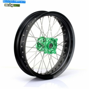 ホイール 17x3.5 SuperMotoフロントメイルリムカワサキカワサキkx 125 250 KX250F KX450F 06-18用品 - オリジナルのタイトルを表