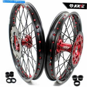 ホイール KKE 21/19 MXアルミニウムホイールリムフィットホンダCR125R 1995-1997 CR250R CR500R 1996 KKE 21/19 Mx Aluminum Whe