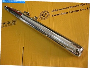 マフラー YAMAHA YL2排気マフラーパイプ1個。新しい「ヴィンテージ」[MI1971] YAMAHA YL2 EXHAUST MUFFLER PIPE 1 PCS. NEW "VIN