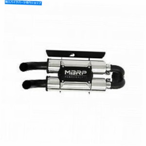 マフラー MBRP AT-9518PTパワーテック4デュアルマフラー MBRP AT-9518PT Power Tech 4 Dual Muffler