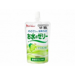 介護食 水分補給 お水のゼリー マスカット味 120g ハウス食品 THA