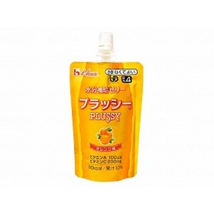 介護食 水分補給 お水のゼリー プラッシー 120g オレンジ味 ハウス食品 THA