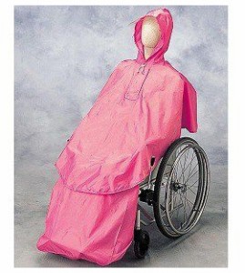 【画変】介護用品 車椅子外出用・レインコート 雨・雪の日の外出対策に 上のみ ケアーレイン 9098 上のみエンゼル 車椅子