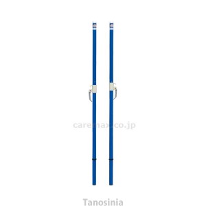 バドミントン支柱TJ40（検） 床下15cm B-5785A 2本組 トーエイライト 4518891016537 k23-mk