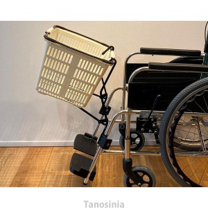 KAGOMOTSU（かごもつ） / 黒 車椅子 介護用品 K23-6