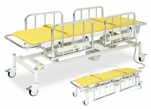 業務用ベッド 病院 医院 電動S型ストレッチャー100 TB-985 高田ベッド製作所 整体ベッド 施術台 施術ベッド エステベッド