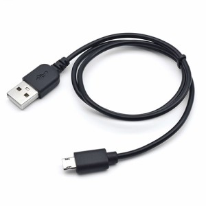 日本トラストテクノロジー 充電専用 microUSBケーブル 0.5m(両面挿し型) JSC-045BK