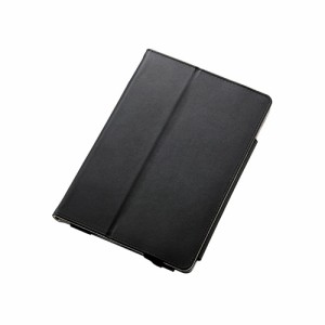 エレコム iPad mini 2019 ソフトレザーカバー 2アングル ブラック TB-A19SPLFBK