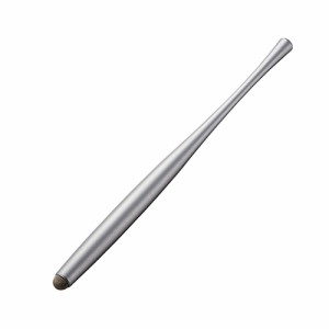 エレコム スマートフォン用タッチペン 低重心 導電繊維タイプ AL.STYLUS グレー P-TPATCF01GY