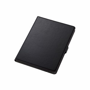 エレコム iPad 10.2 2019年モデル/フラップケース/ソフトレザー/360度回転/ブラック TB-A19R360BK