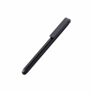 エレコム スマートフォン・タブレット用タッチペン シリコン ブラック P-TP01BK