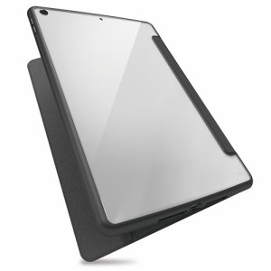 エレコム iPad 第9世代/TOUGH SLIM LITE/フラップ付/ブラック TB-A21RTSLFCBK