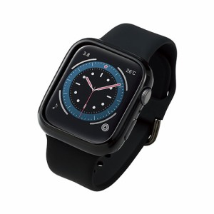 エレコム Apple Watch44mm用ソフトバンパー AW-20MBPUBK