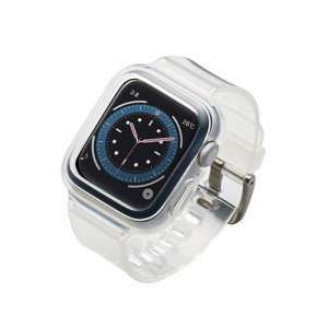 エレコム Apple Watch40mm用ソフトバンパーバンド一体型 AW-20SBBUCR