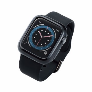 エレコム Apple Watch40mm用ソフトバンパー AW-20SBPUBK