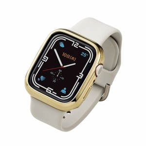 エレコム Apple Watch45mm用ソフトバンパー AW-21ABPUGD