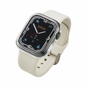 エレコム Apple Watch41mm用ハードバンパー AW-21BBPPCR