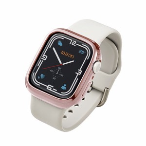 エレコム Apple Watch41mm用ソフトバンパー AW-21BBPUPNG