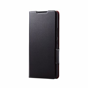 エレコム Galaxy A53 5G ソフトレザーケース 薄型 磁石付き PM-G224PLFUBK