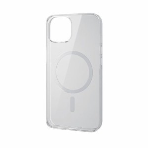 エレコム iPhone 14 ハイブリッドケース MAGKEEP PM-A22AMAG02WH