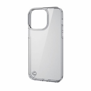 エレコム iPhone 14 Pro Max ハイブリッドケース ガラス スタンダード PM-A22DHVCG1CR