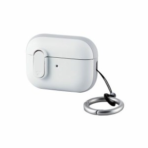 エレコム AirPods Pro 第2世代用TOUGH SLIM Lockケース AVA-AP4TSLWH