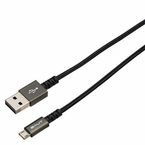 BAUT PREMIUM両面microUSBケーブル 2A 0.5m GM BUSMRAN050GM