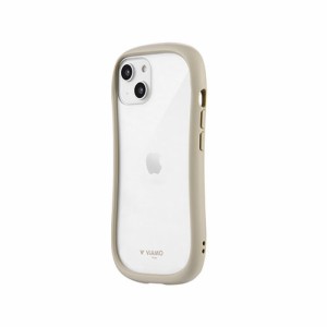 LEPLUS NEXT iPhone 14/13 耐傷・耐衝撃ハイブリッドケース ViAMO freely ベージュ LN-IM22VMFBG