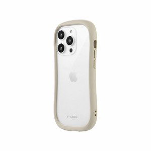 LEPLUS NEXT iPhone 14 Pro 耐傷・耐衝撃ハイブリッドケース ViAMO freely ベージュ LN-IP22VMFBG