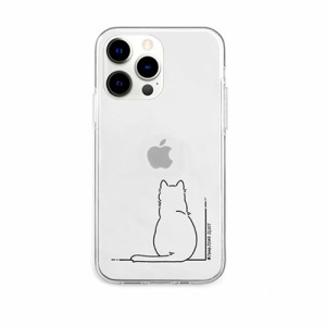 AKAN ソフトクリアケース for iPhone 13 Pro SIRONEKO AK21018i13P