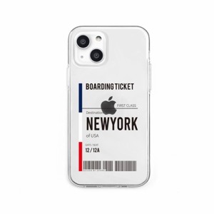 dparks ソフトクリアケース for iPhone 13 mini NEWYORK DS21129i13MN